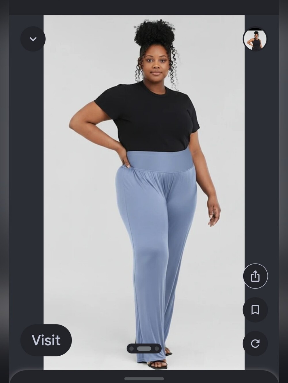 Kindred Bravely Soft Leggins Blue Stretchy Size L